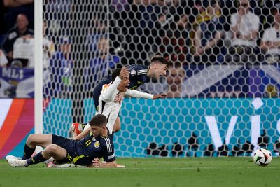 Why did VAR overturn the Germany penalty against Scotland at Euro 2024 and award a free-kick instead?