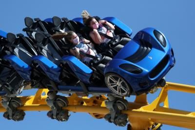 Amusement Park Ride Malfunctions, Leaving Guests Hanging Upside Down