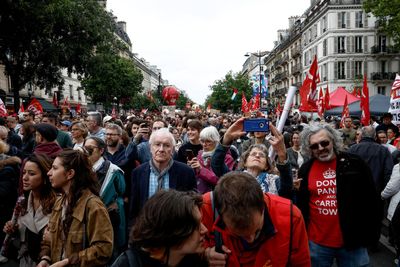 Protesters across France mobilise against the far right before the country's snap elections