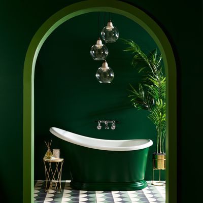 5 ways to use green for a calming and revitalising small bathroom scheme