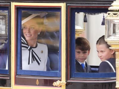 Kate supported by George, Louis and Charlotte in first public appearance since cancer diagnosis