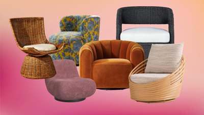 I'm a Style Editor, — These are the 12 Most Stylish Modern Swivel Chairs for Every Type of Design Scheme