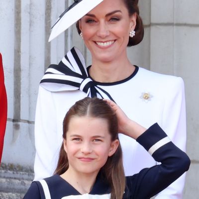 Princess Charlotte and Princess Kate Tackle Mother-Daughter Matching Their Way at Trooping the Colour