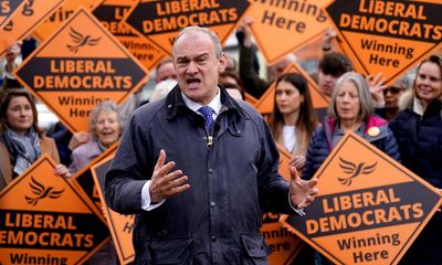 ‘We offer the most ambitious change’: Ed Davey vows to push a Labour government for radical action