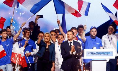 ‘This could end up ugly’: after Macron’s gamble, will the far right seize power in France?