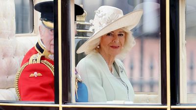 Queen Camilla takes note from Kate Middleton in recycled outfit for Trooping the Colour - and her look included a subtle nod to Queen Elizabeth