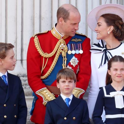 At Today’s Trooping the Colour, What Prince George, Princess Charlotte, and Prince Louis Didn’t Say Apparently Said It All