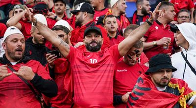 WATCH: Albania fans taunt Italy support with brutal pre-match spaghetti snapping at Euro 2024