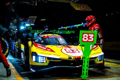 Le Mans-leading Ferrari slapped with big penalty for Kubica's BMW clash