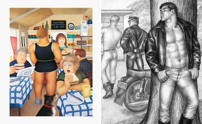 The body, pleasure and play: Beryl Cook and Tom of Finland united in London