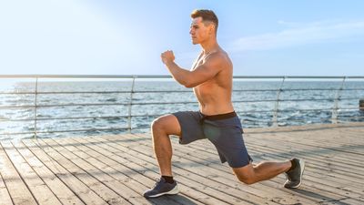 Stiff hips? This 5-move bodyweight walking workout builds flexibility and a stronger lower body