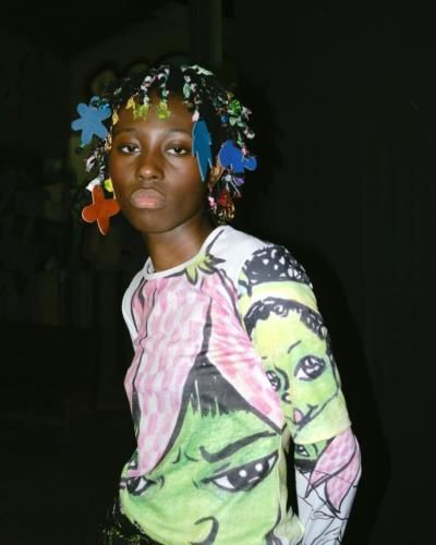London Fashion Week Models Capturing Attention With Striking Poses