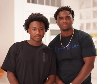 Edgerrin James And Son: A Heartwarming Moment