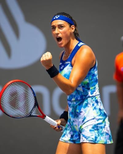 Caroline Garcia's Impressive Performance On The Tennis Court