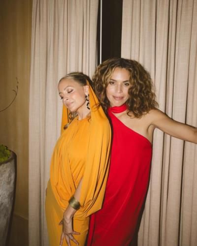 Nicole Richie And Loved One Dazzle In Stylish Outfits