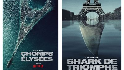 Netflix's joke Under Paris poster designs are better than the real thing