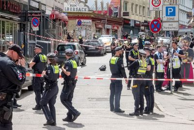 Hamburg police shoot man with axe and ‘Molotov cocktail’ ahead of Euro 2024 game