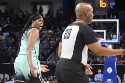New York Liberty Defeat Las Vegas Aces In WNBA Clash