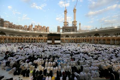 Hajj Pilgrims 'Stone The Devil' As Muslims Mark Eid Al-Adha