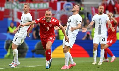 Christian Eriksen shines and scores but Denmark held late on by Slovenia