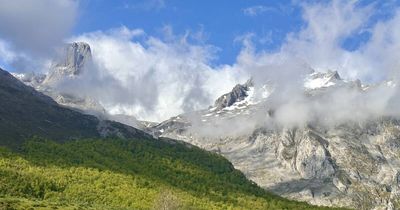 Postcard from the breathtaking Picos Mountains of Spain