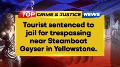 Yellowstone Tourist Sentenced To Jail For Geothermal Trespassing