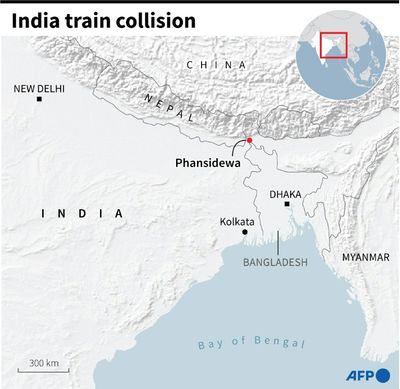 Seven Killed As Indian Passenger And Goods Trains Collide