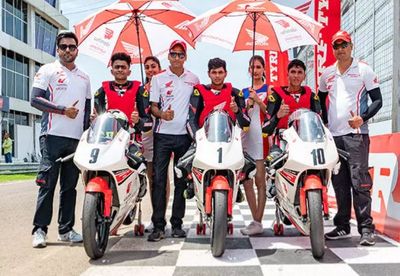 Honda India Talent Cup: Impressive performance by Honda Racing India Team Riders in Race 2 of Round 1
