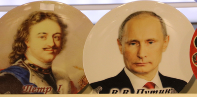 How Vladimir Putin projects his image as a modern-day Peter the Great