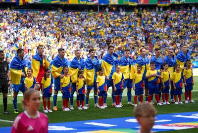 Euro 2024: Why do Ukraine players wear flags around their shoulders during the national anthem?