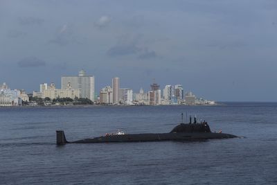 Russian warships leave Havana's port after a 5-day visit to Cuba