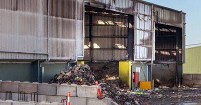 Work funded for facility to replace fire-wrecked recycling plant