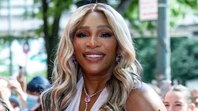 Serena Williams just aced the corset trend with a genius layered look in satin pink