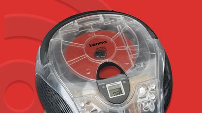 Lenco’s transparent portable CD player will have you swapping CDs like it’s the 90s