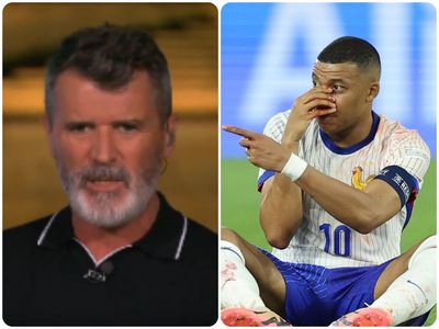 Roy Keane blasts Kylian Mbappé after bloody nose incident: ‘This is out of order’
