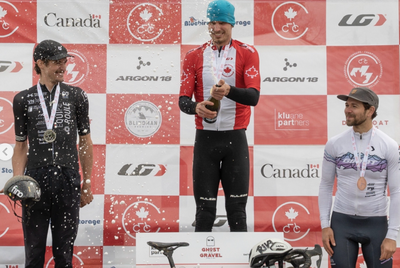 Adam Roberge and Katja Verkerk win elite titles at Canadian Gravel Championships