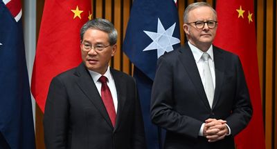 The Chinese premier wants Australia to look at the sun. We fear being blinded