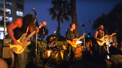 Watch Hollywood star Jason Momoa's new band ÖOF TATATÁ play classics by Metallica and Black Sabbath