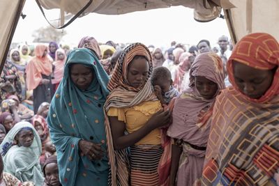 Starving to death is as scary as the war for Sudanese refugees in Chad