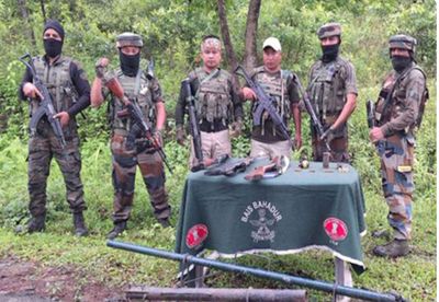 Manipur Police arrest 3 insurgents, recover weapons