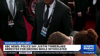 Justin Timberlake's mugshot released after star's drink-driving arrest in New York's Long Island