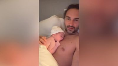 Joe Wicks shares daughter Leni's hilarious reaction to baby brother after welcoming fourth child