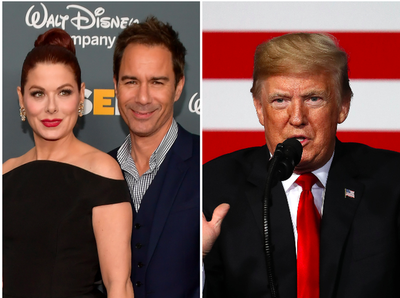 Inside Trump’s deeply weird ‘obsession’ with Debra Messing — and her ‘beautiful red hair’