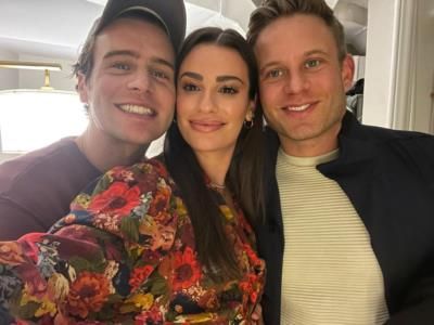 Lea Michele And Friends: Cherishing A Joyful Moment Together