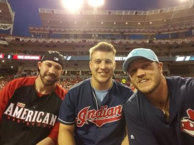 Jason Kipnis And Baseball Teammates Strike A Winning Pose Together