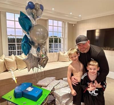Wayne Rooney Cherishing Birthday With Children In Heartwarming Photo