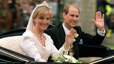Prince Edward and Duchess Sophie's rare wedding rule that was broken in spectacular style