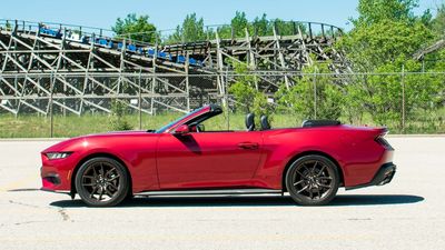 Driving the Mustang Ecoboost Convertible Is a Roller-Coaster Experience