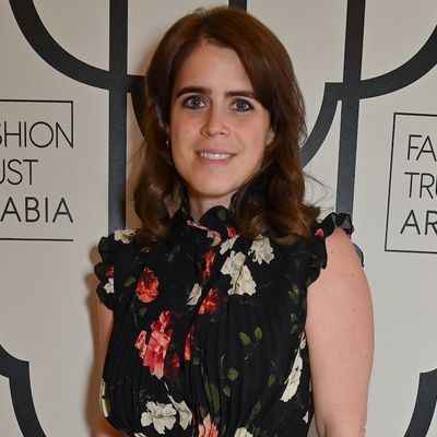 Princess Eugenie Remixes a Timeless Little Black Dress With Florals All Over