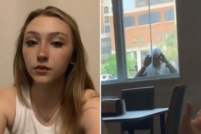 Woman Posts “Chilling” Video Of Stalker Watching Her And Baby—Internet Helps Track Him Down